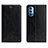 Coque Portefeuille Livre Cuir Etui Clapet T02 pour Oppo Reno4 Pro 5G Noir