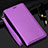 Coque Portefeuille Livre Cuir Etui Clapet T02 pour Samsung Galaxy S20 Violet