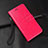 Coque Portefeuille Livre Cuir Etui Clapet T02 pour Xiaomi Redmi Note 8 Pro Rose Rouge