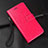 Coque Portefeuille Livre Cuir Etui Clapet T03 pour Oppo R17 Pro Rose Rouge