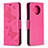 Coque Portefeuille Livre Cuir Etui Clapet T03 pour Xiaomi Mi 10T Lite 5G Rose Rouge