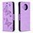 Coque Portefeuille Livre Cuir Etui Clapet T03 pour Xiaomi Mi 10T Lite 5G Violet Clair