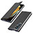 Coque Portefeuille Livre Cuir Etui Clapet T03D pour Samsung Galaxy S21 Ultra 5G Noir