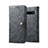 Coque Portefeuille Livre Cuir Etui Clapet T04 pour Samsung Galaxy S10 Plus Noir