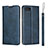 Coque Portefeuille Livre Cuir Etui Clapet T05 pour Oppo K1 Bleu