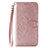 Coque Portefeuille Livre Cuir Etui Clapet T06 pour Xiaomi Mi 10 Or Rose