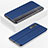 Coque Portefeuille Livre Cuir Etui Clapet T07 pour Huawei P20 Pro Bleu
