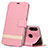 Coque Portefeuille Livre Cuir Etui Clapet T07 pour Huawei P30 Lite Rose