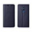 Coque Portefeuille Livre Cuir Etui Clapet T08 pour Huawei Mate 20 Lite Bleu