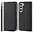 Coque Portefeuille Livre Cuir Etui Clapet T08D pour Samsung Galaxy S21 FE 5G Petit