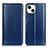 Coque Portefeuille Livre Cuir Etui Clapet T09 pour Apple iPhone 14 Bleu