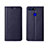 Coque Portefeuille Livre Cuir Etui Clapet T09 pour Huawei Honor View 20 Bleu