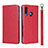 Coque Portefeuille Livre Cuir Etui Clapet T09 pour Huawei P30 Lite Rouge