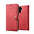 Coque Portefeuille Livre Cuir Etui Clapet T09 pour Huawei P30 Pro Rouge