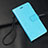 Coque Portefeuille Livre Cuir Etui Clapet T09 pour Samsung Galaxy S10e Bleu Ciel