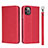 Coque Portefeuille Livre Cuir Etui Clapet T10 pour Apple iPhone 11 Pro Rouge