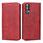 Coque Portefeuille Livre Cuir Etui Clapet T10 pour Huawei Honor 20 Rouge