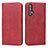 Coque Portefeuille Livre Cuir Etui Clapet T10 pour Huawei Nova 5T Rouge