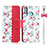 Coque Portefeuille Livre Cuir Etui Clapet T10 pour Huawei P30 Lite Rouge