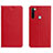 Coque Portefeuille Livre Cuir Etui Clapet T10 pour Xiaomi Redmi Note 8 Rouge