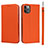 Coque Portefeuille Livre Cuir Etui Clapet T11 pour Apple iPhone 11 Pro Max Orange