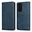 Coque Portefeuille Livre Cuir Etui Clapet T11 pour Huawei P40 Bleu