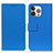 Coque Portefeuille Livre Cuir Etui Clapet T14 pour Apple iPhone 15 Pro Bleu