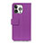Coque Portefeuille Livre Cuir Etui Clapet T14 pour Apple iPhone 15 Pro Petit