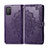 Coque Portefeuille Livre Cuir Etui Clapet T14 pour Xiaomi Poco M3 Violet