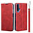 Coque Portefeuille Livre Cuir Etui Clapet T15 pour Huawei Honor 20 Rouge