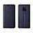 Coque Portefeuille Livre Cuir Etui Clapet T15 pour Huawei Mate 20 Bleu