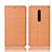 Coque Portefeuille Livre Cuir Etui Clapet T15 pour Xiaomi Redmi K20 Orange
