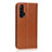 Coque Portefeuille Livre Cuir Etui Clapet T16 pour Huawei Honor 20 Pro Orange