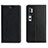 Coque Portefeuille Livre Cuir Etui Clapet T16 pour Xiaomi Mi Note 10 Noir