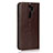 Coque Portefeuille Livre Cuir Etui Clapet T17 pour Xiaomi Redmi Note 8 Pro Marron