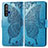 Coque Portefeuille Livre Cuir Etui Clapet T19 pour Huawei Nova 5T Bleu