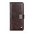 Coque Portefeuille Livre Cuir Etui Clapet T24 pour Samsung Galaxy Note 20 Ultra 5G Marron