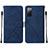 Coque Portefeuille Livre Cuir Etui Clapet Y01B pour Samsung Galaxy S20 FE 5G Petit