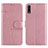 Coque Portefeuille Livre Cuir Etui Clapet Y01X pour Samsung Galaxy A70 Or Rose
