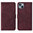 Coque Portefeuille Livre Cuir Etui Clapet Y02B pour Apple iPhone 14 Plus Petit
