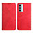 Coque Portefeuille Livre Cuir Etui Clapet Y02X pour Motorola Moto Edge S30 5G Rouge
