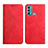 Coque Portefeuille Livre Cuir Etui Clapet Y02X pour Motorola Moto G40 Fusion Rouge