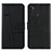 Coque Portefeuille Livre Cuir Etui Clapet Y02X pour Samsung Galaxy M11 Noir