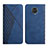 Coque Portefeuille Livre Cuir Etui Clapet Y02X pour Xiaomi Poco M2 Pro Bleu