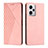 Coque Portefeuille Livre Cuir Etui Clapet Y02X pour Xiaomi Redmi Note 12 Pro 5G Or Rose