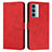 Coque Portefeuille Livre Cuir Etui Clapet Y03X pour Motorola Moto Edge S30 5G Rouge