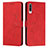 Coque Portefeuille Livre Cuir Etui Clapet Y03X pour Samsung Galaxy A70S Rouge