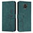 Coque Portefeuille Livre Cuir Etui Clapet Y03X pour Xiaomi Redmi Note 9 Pro Vert