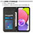 Coque Portefeuille Livre Cuir Etui Clapet Y04B pour Samsung Galaxy A02s Petit