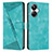 Coque Portefeuille Livre Cuir Etui Clapet Y04X pour Realme 10 Pro+ Plus 5G Vert